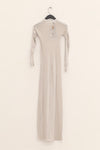 Boris Bidjan Saberi WDRESS2 Series Long Dress Series WDRESS2 FTT00001-QIANHEI Light Gray
